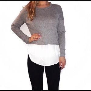 MICHAEL by Michael Kors Layered Sweater Blouse